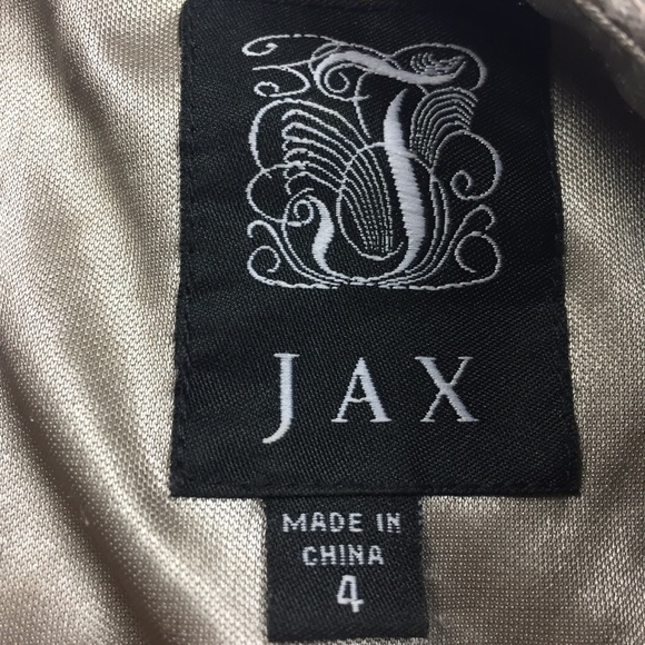 JAX Neoprene Sequin Panel Sleeveless Dress - Picture 6 of 8